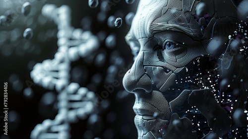 Artificial Intelligence Genetic Enhancement photo