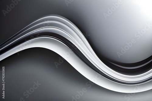 Grey abstract wave background design, backgrounds 