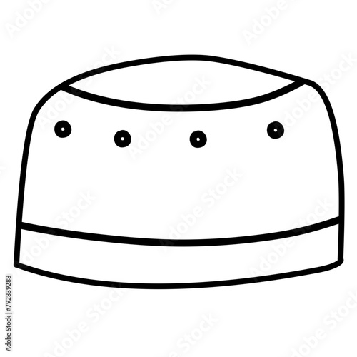 muslim cap icon