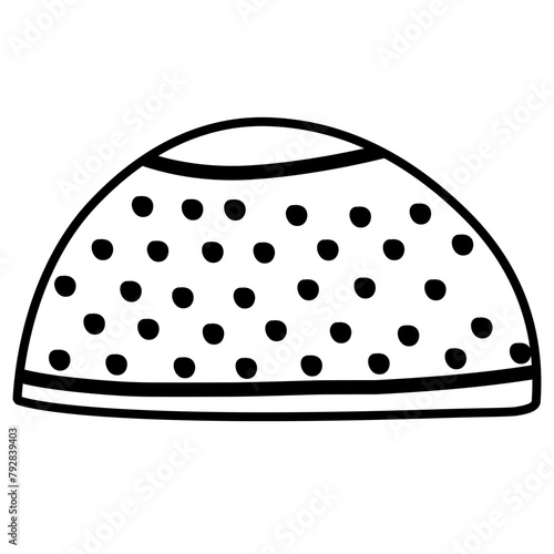 muslim cap icon