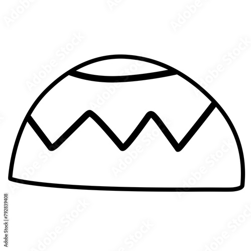 muslim cap icon