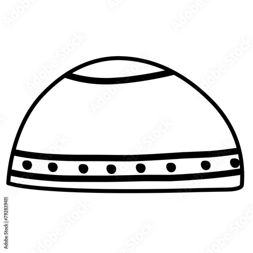muslim cap icon