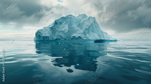 The visible portion of the iceberg. © tonstock