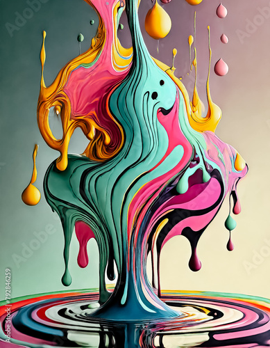 abstract background with butterflies