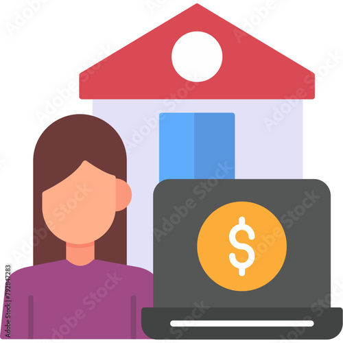 Work From Home Icon