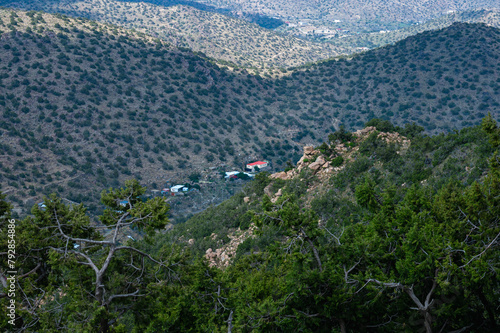 Beautiful Landscape from Mount Daka, Taif, Saudi Arabia photo