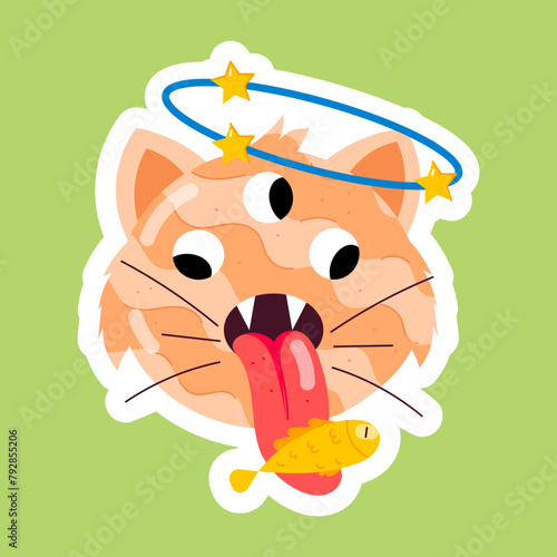 Weed Flat Stickers