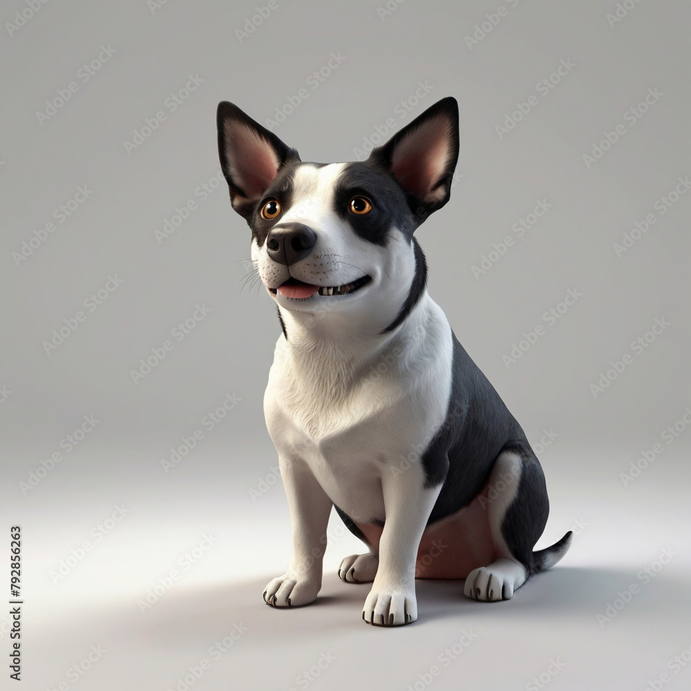 3D Dog Model