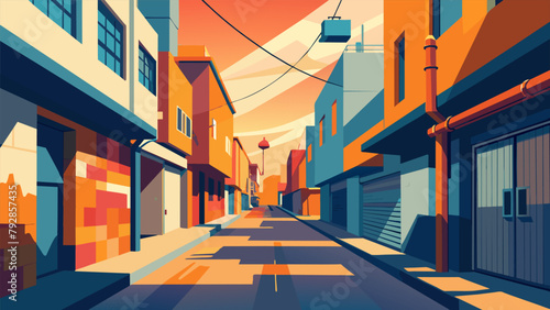 A deserted alleyway transformed into a vibrant canvas of street art where multiple graffiti souls have left their mark in a range of styles from