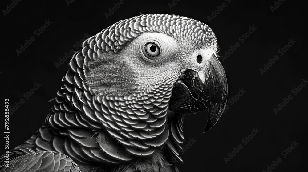 Fototapeta premium A macaw in the jungle