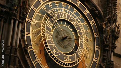 Astronomical clock in Prague Czech Republic