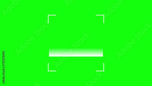 Scan sign QR Code and Bar Code, scan sign, QR scan interface, QR Code Scanner on green screen, quick response code scanning Bar animation