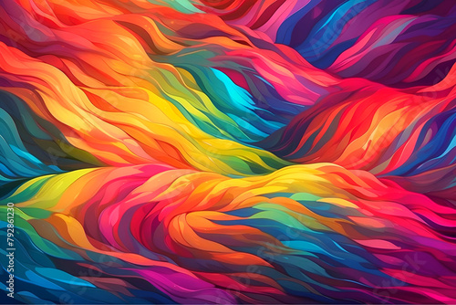 abstract colorful background © Badion