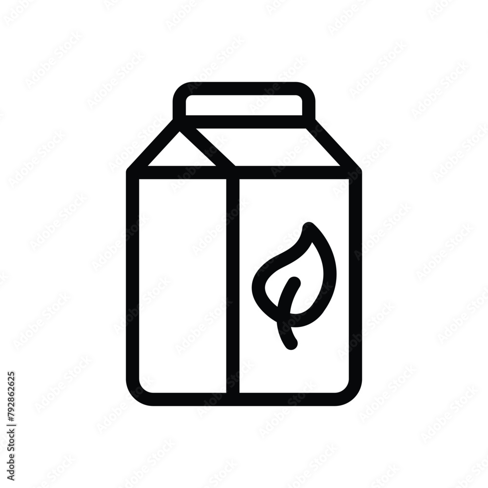 Organic Dairy vector icon Organic Dairy vector icon