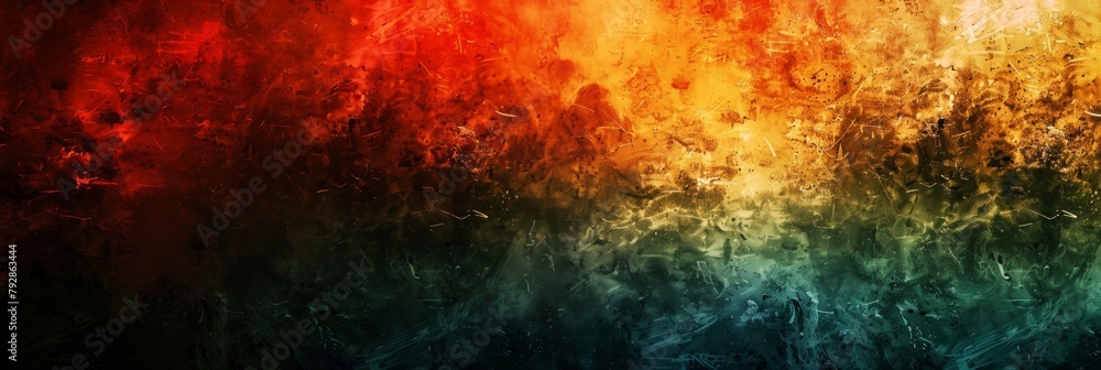 Fiery abstract texture blend with intense red to green gradients, suitable for dynamic visual content or expressive digital art projects. Fiery abstract texture blend with intense red to green gradients, suitable for dynamic visual content or expressive digital art projects.