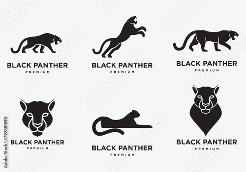 Feline, Leo, Head, Icon Symbol, Side View panther