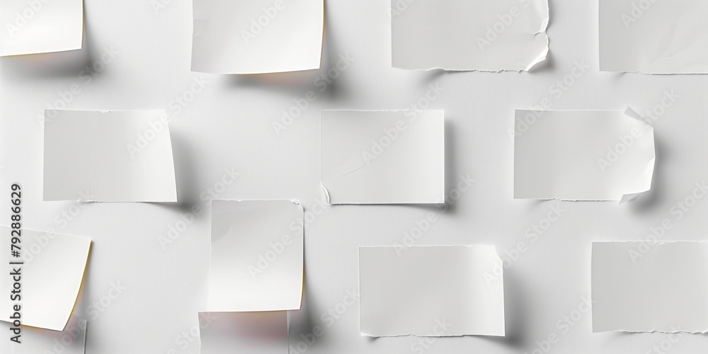 Three white Blank painter tape stickers isolated on black background. Template mockup Three white Blank painter tape stickers isolated on black background. Template mockup