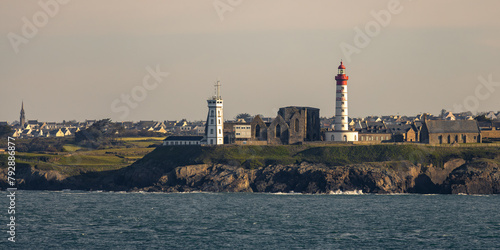 Photos Saint Mathieu lighthouse seen from sea (Plougonvelin, France)