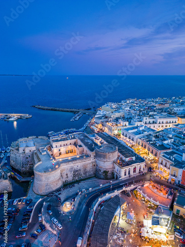 aerial view of Gallipoli,Puglia,Puglia,Italy