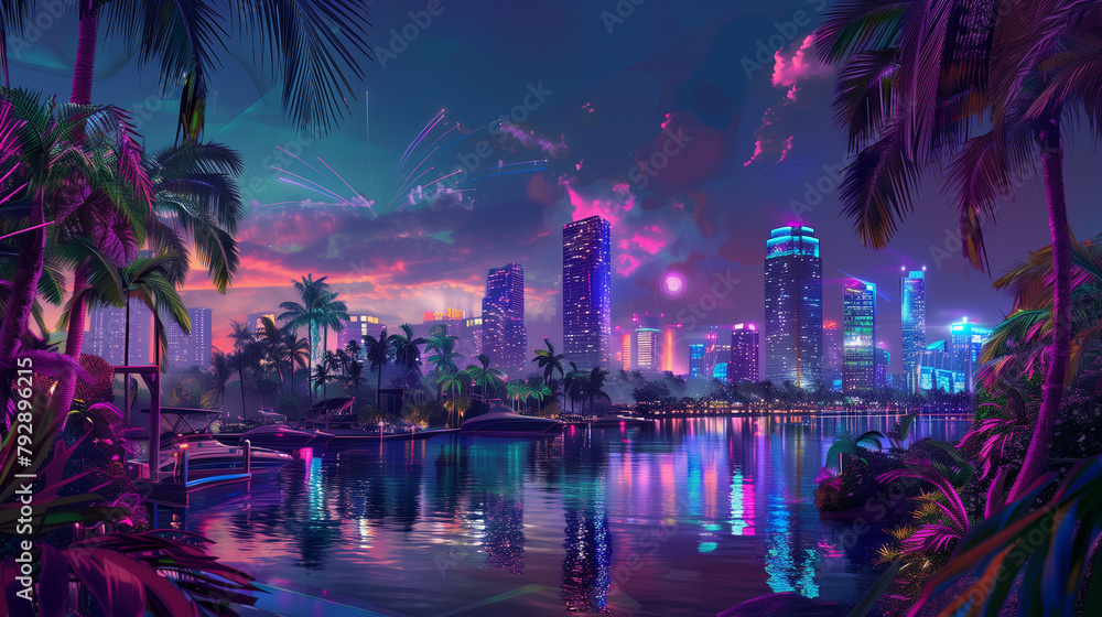 a series of full-color backgrounds that captivate the viewer with their ...