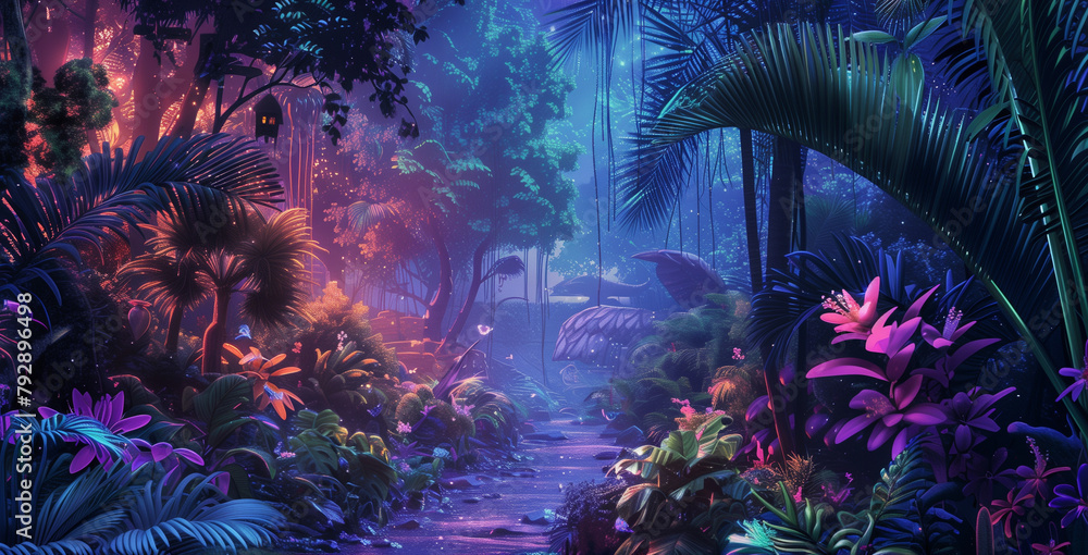 a series of full-color backgrounds that captivate the viewer with their ...