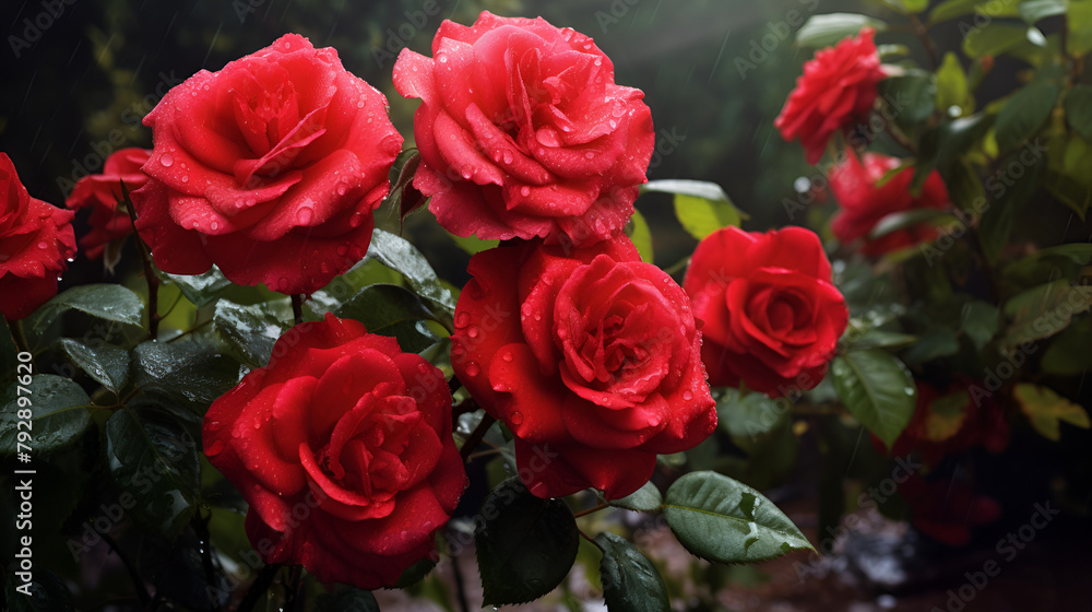 bunch of roses, Red roses in the garden. Red roses in the garden. Beautiful red roses. bunch of roses, Red roses in the garden. Red roses in the garden. Beautiful red roses.