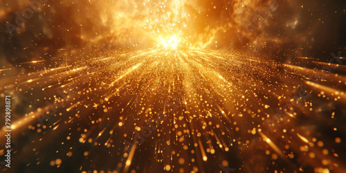 golden light burst speed montion background,, Gold Particles Explosion. Motion speed Background., christmast