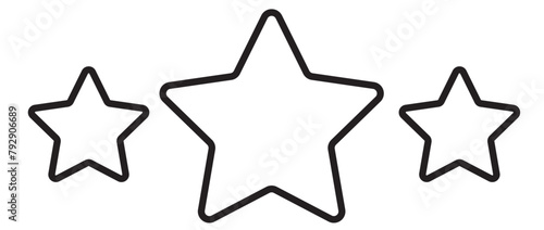 star vector logo. alone star.