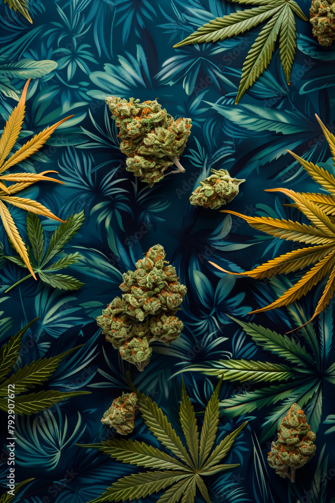 Cannabis art poster Cannabis art poster
