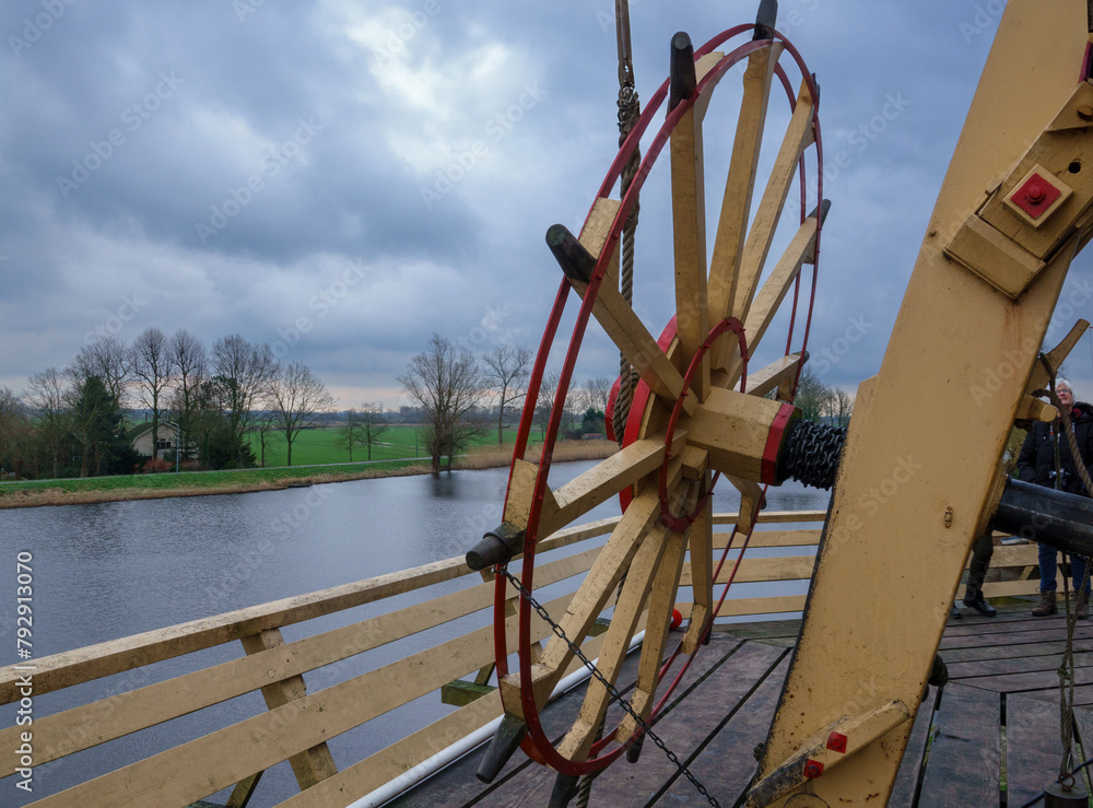 Mill Wheel overlooking over the river