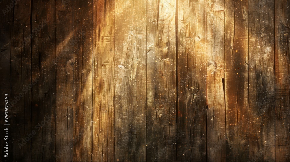 Warm Rustic Wooden Plank Texture Background with Sunlight Warm Rustic Wooden Plank Texture Background with Sunlight