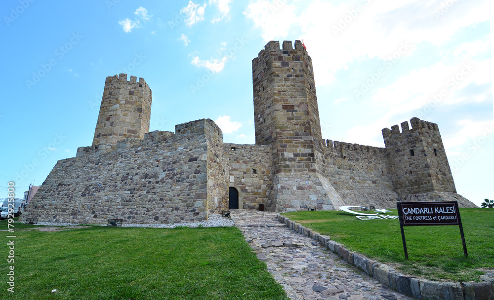 Located in Dikili, Turkey, Candarli Castle is probably more than 800 years old. It is known that it was restored by the Genoese in the 14th century.
