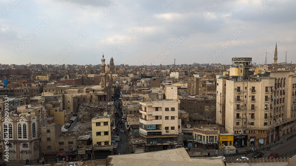 Fototapeta premium panorama of the city of cairo