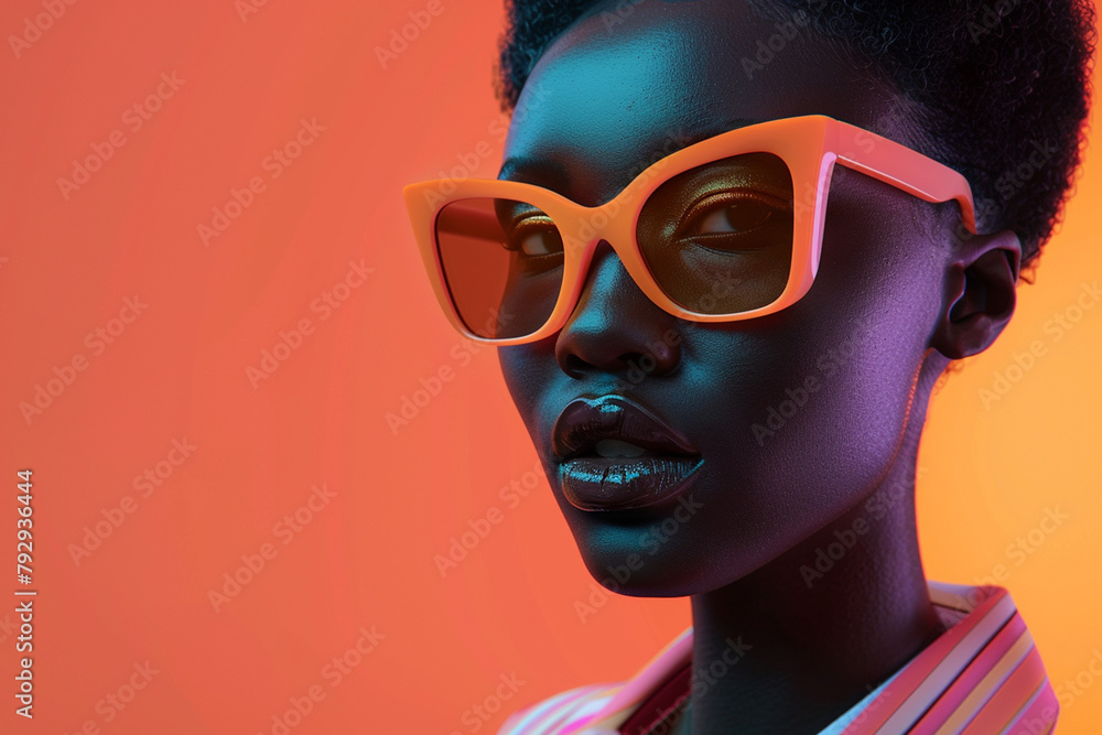3d fashion model isolated blur background 3d fashion model isolated blur background