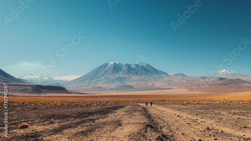 road at Atacama Desert Chile