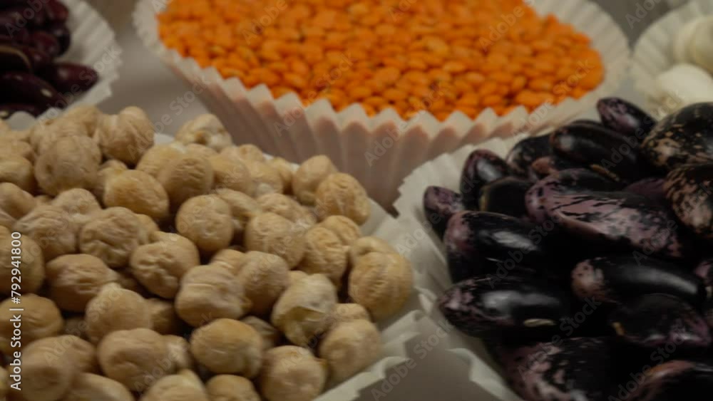 Various sorts of legumes that are used as a dry grain for human consumption Various sorts of legumes that are used as a dry grain for human consumption