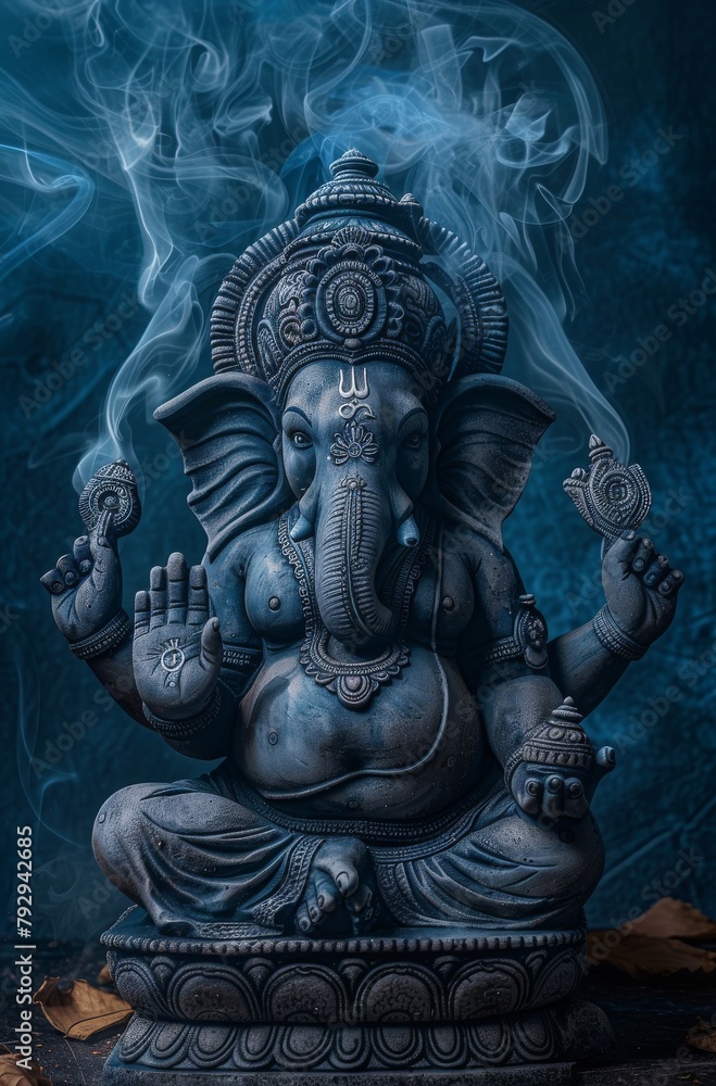 Lord Ganesha Blesses with Wisdom