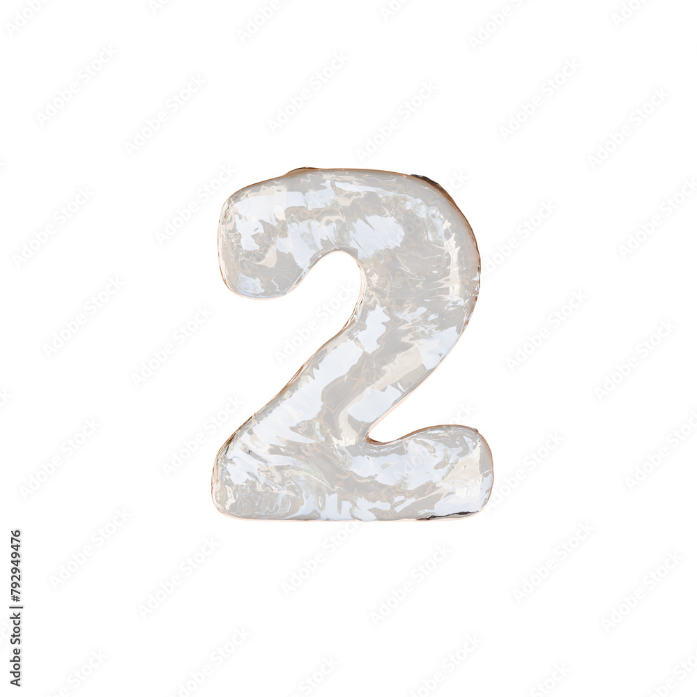 Glass Ice Watter 3D Alphabet PNG Letters Glass Ice Watter 3D Alphabet PNG Letters