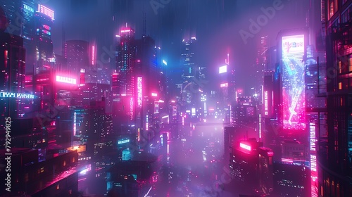 The city of cyberpunk