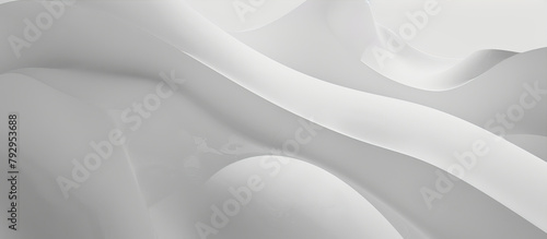 Abstract white background with waves 