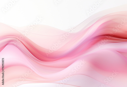 soft pink abstract iridescent liquid smoke plastic