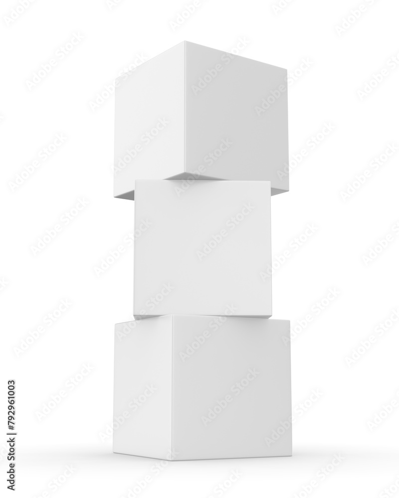 Advertising Custom Squared Cube Pop Up Design Display Box, 3d illustration. Advertising Custom Squared Cube Pop Up Design Display Box, 3d illustration.