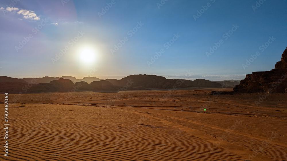 Sunny desert Sunny desert