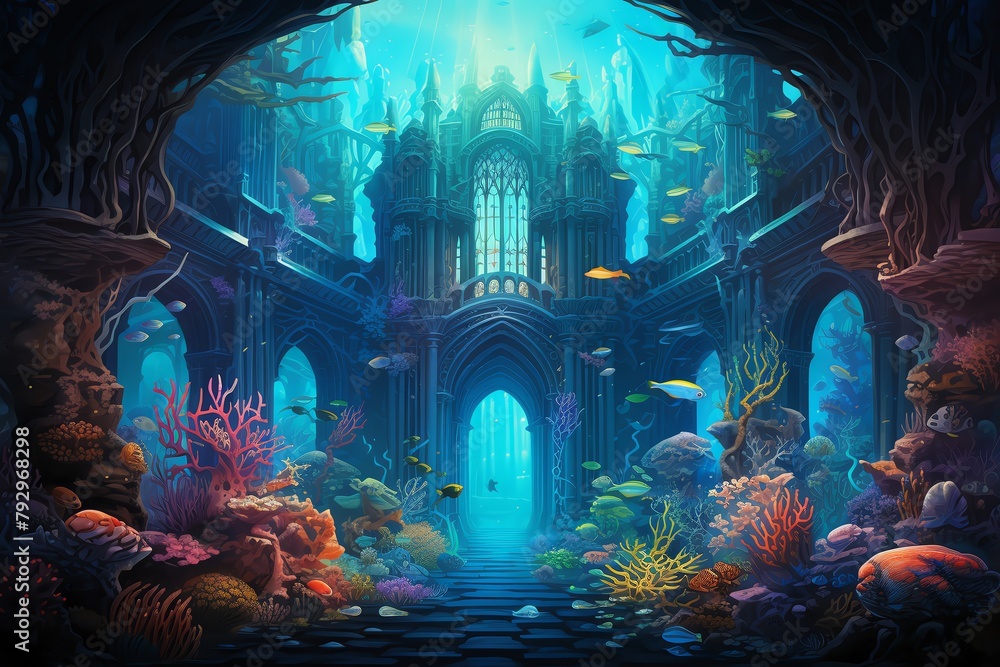 Illuminate survival stories in enchanting underwater worlds