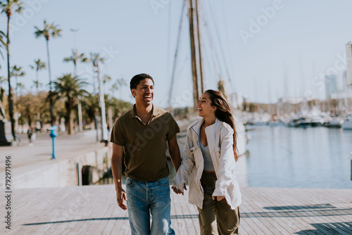 Serene stroll along Barcelo...