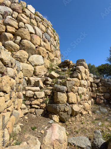 Archaeological site of Nuraghe La Prisgiona - arzachena - North Sardinia photo