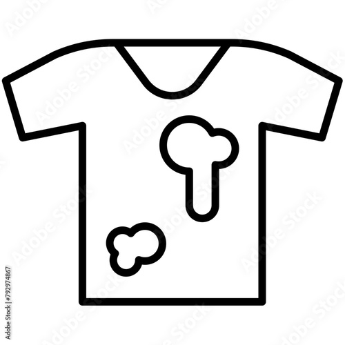 Laundry Black Outline Icon Pack
