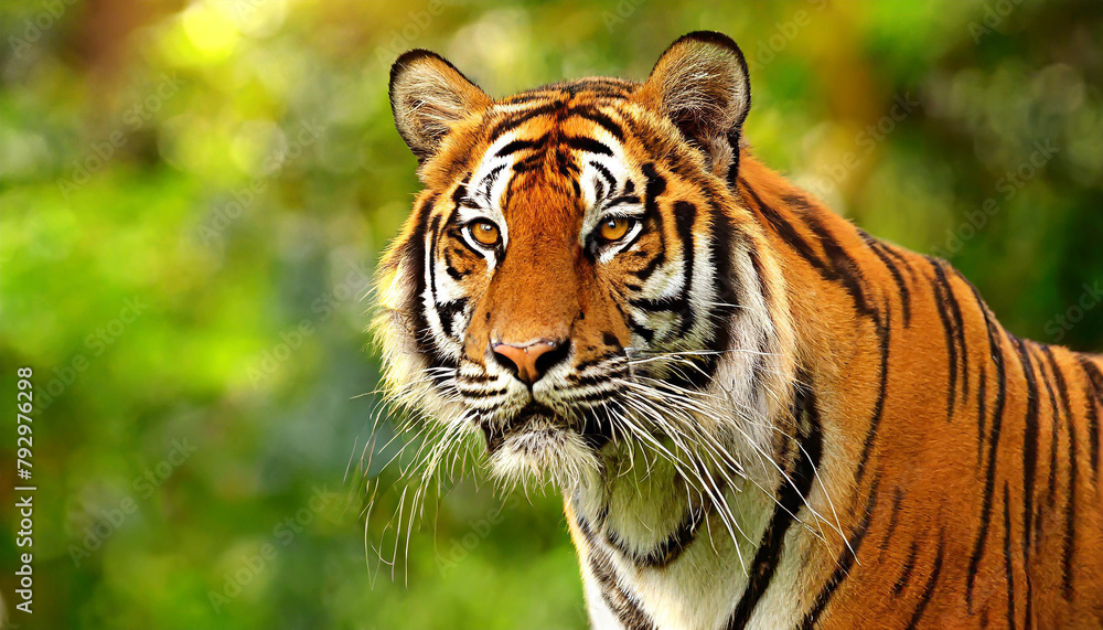 Head of sumateran tiger Head of sumateran tiger