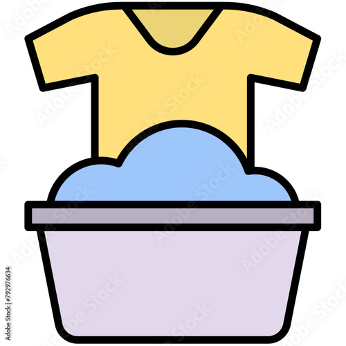 Laundry Colored Icon Pack
