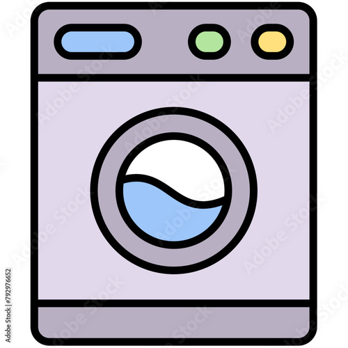 Laundry Colored Icon Pack